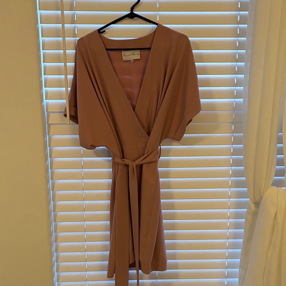 Charles Henry Blush Pink Dress
